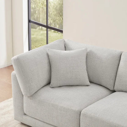 Dayna 4-piece Fabric Modular Sectional