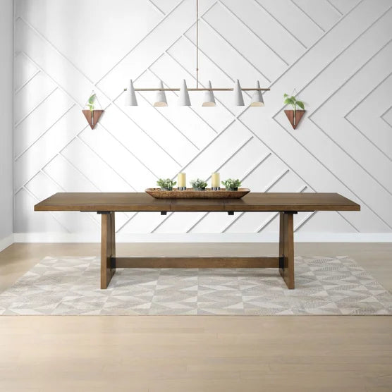 Kayde 92-110" Wood Dining Table