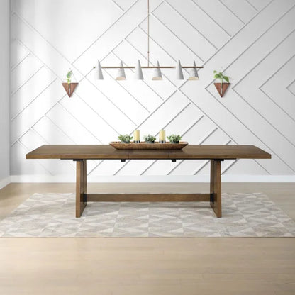 Kayde 92-110" Wood Dining Table