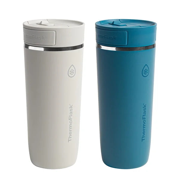 ThermoFlask 16oz. Coffee Travel Mug with Sip-N-Lock Lid, 2-pack