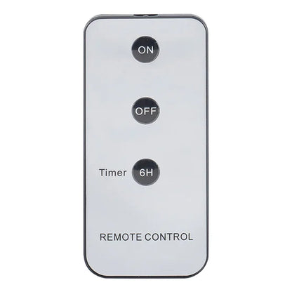 Glass Pumpkin LED Light Candles, Set of 3