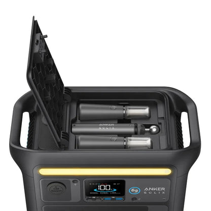 C800X Solar Generator with 100W Foldable Solar Panel