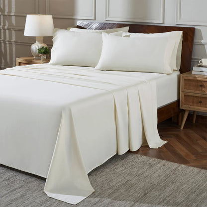 Therapedic 300 Thread Count Garment Washed 6-piece Sheet Set