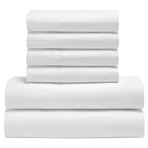 Therapedic 300 Thread Count Garment Washed 6-piece Sheet Set