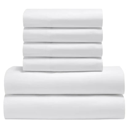 Therapedic 300 Thread Count Garment Washed 6-piece Sheet Set
