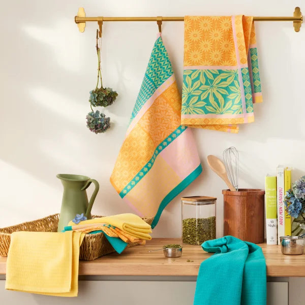 Jacquard Flatwoven Kitchen Towels - Thumbnail 3