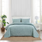Caro Home 3-piece Cotton Quilt Set, Daveena Grass
