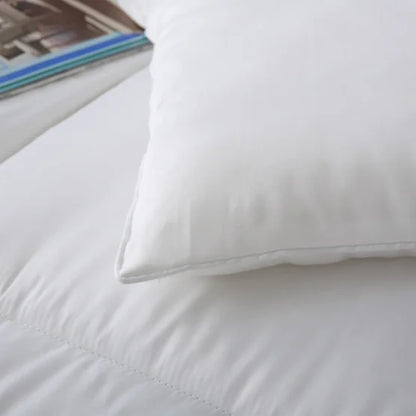 300 Thread Count 100% Viscose from Bamboo White Comforter