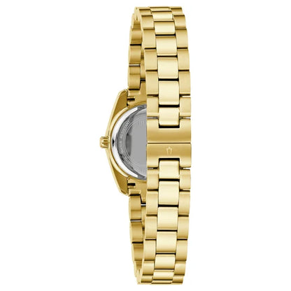 Classic Gold Tone Stainless Steel Crystal Women's Watch, 23mm