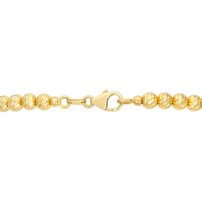 Freshwater Cultured 7.5-8mm Pearl Bracelet With 14kt Yellow Gold Clasp