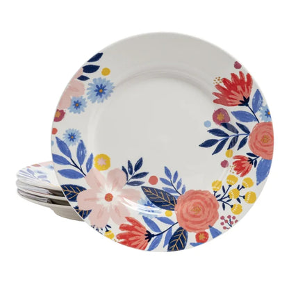 Spring Garden 4-piece Dinner Plate Set by Jess Phoenix