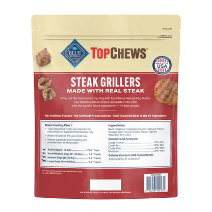 Top Chews Steak Grillers for Dogs, 32 oz