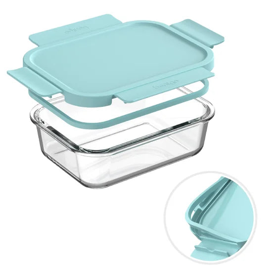 8-piece Glass Food Storage Set