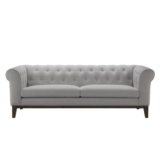 Gwen Fabric Chesterfield 2-piece Set, Sofa and Chair