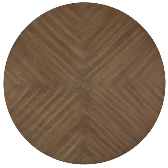 Zealand 54" Round Dining Table and 4 Chairs