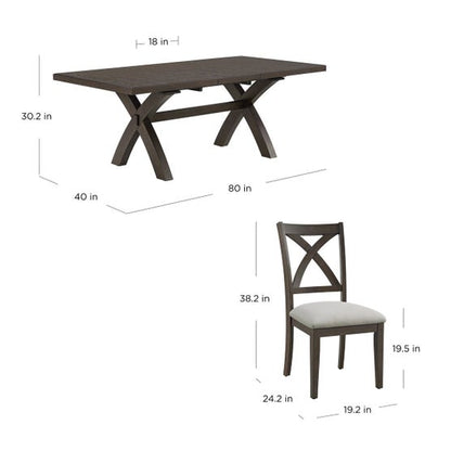 Westen Dining Table and 6 Chairs