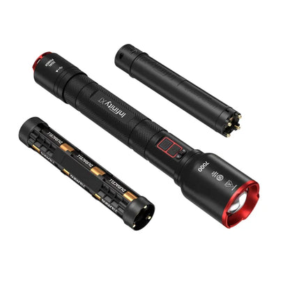 7000L Dual Power Rechargeable Flashlight