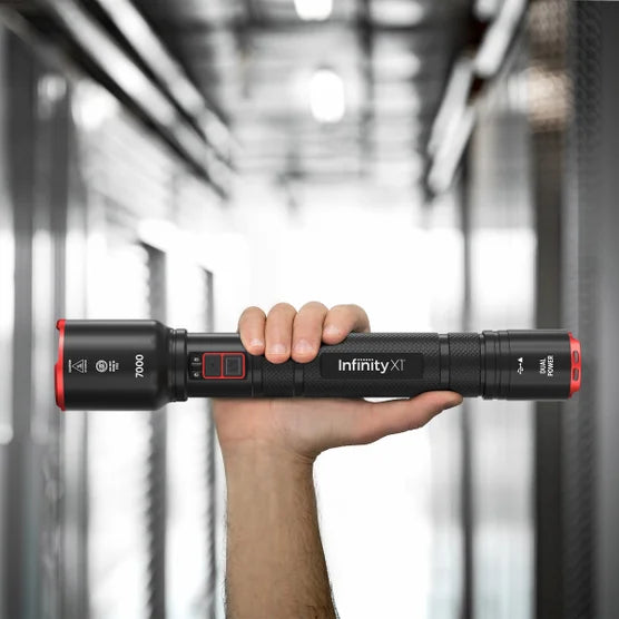 7000L Dual Power Rechargeable Flashlight