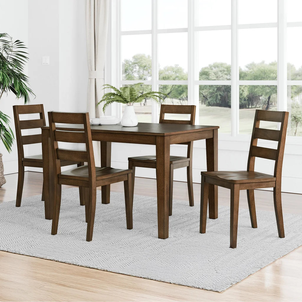 Carson Dining Table and 4 Chairs
