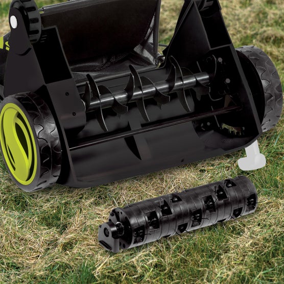 Sun Joe 12.6-inch 12-amp Electric Scarifier + Lawn Dethatcher