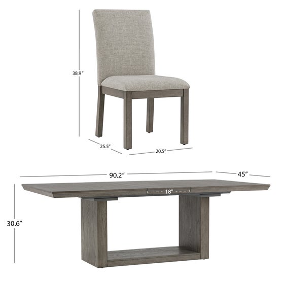 Goodwin Dining Table and 6 Chairs