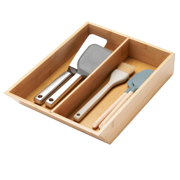 6-piece Bamboo Drawer Organizer