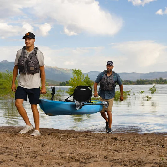 Enclave 10'3" Angler Kayak with Paddle and Cartop Carrier Kit