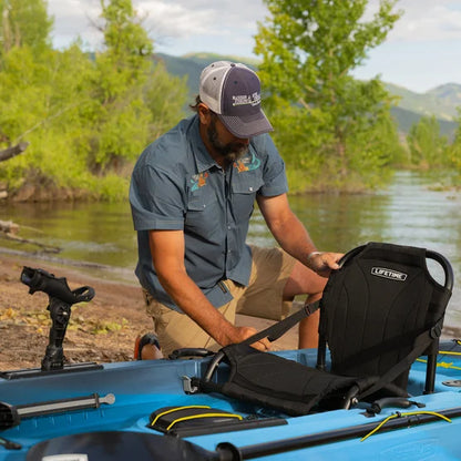 Enclave 10'3" Angler Kayak with Paddle and Cartop Carrier Kit