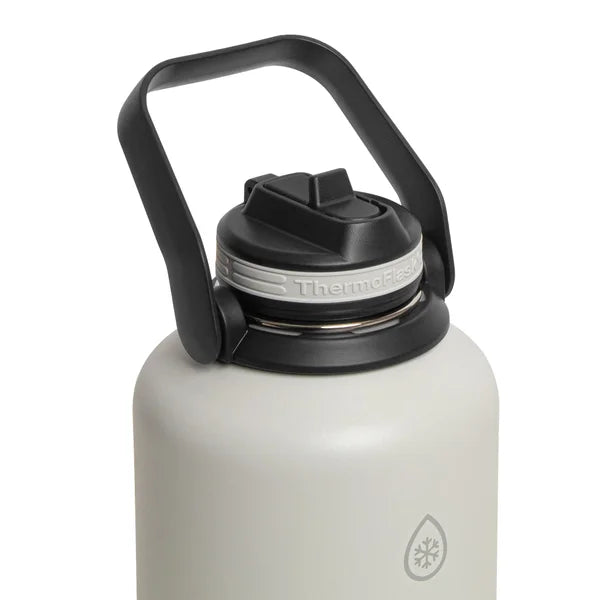 ThermoFlask 64 oz. Double Wall Insulated Stainless Steel Bottle with Straw Lid