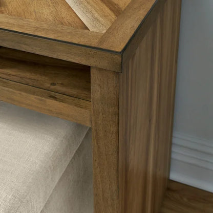 Sofa Table and 2 Ottomans