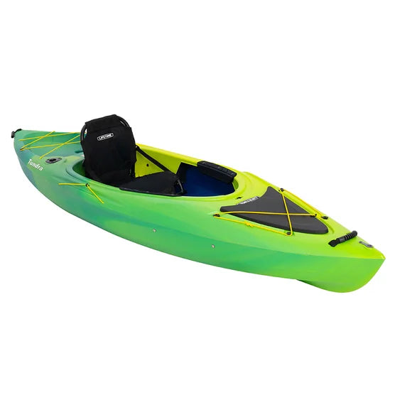 Tundra 10’2” Sit-Inside Kayak with Paddle and Cartop Carrier Kit