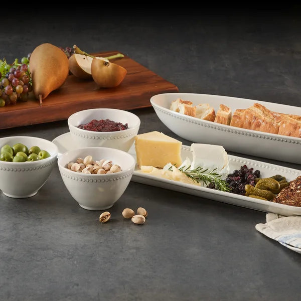 Pandex 5-piece Beaded Melamine Serveware Set - Thumbnail 3