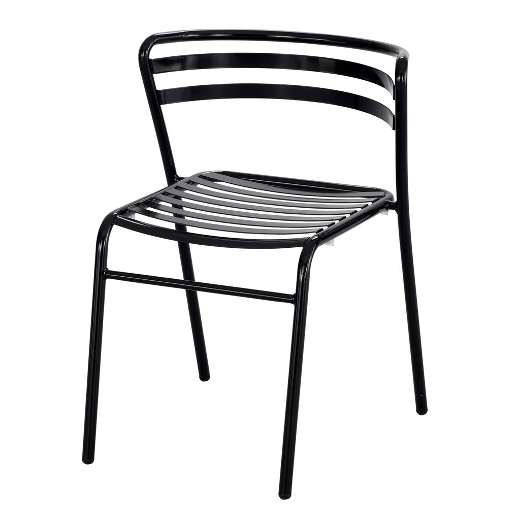 CoGo Commercial Steel Stacking Chairs, 2-pack