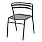CoGo Commercial Steel Stacking Chairs, 2-pack