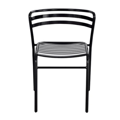 CoGo Commercial Steel Stacking Chairs, 2-pack