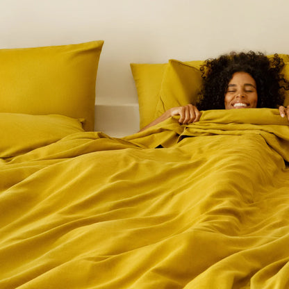 CleanBamboo Hemp Linen+ Duvet Cover