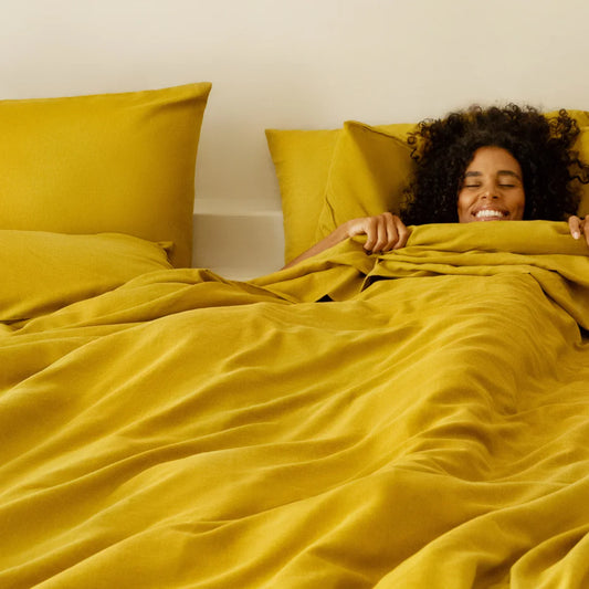CleanBamboo Hemp Linen+ Duvet Cover