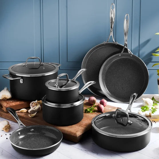 Capri Ceramic 11-piece Cookware Set