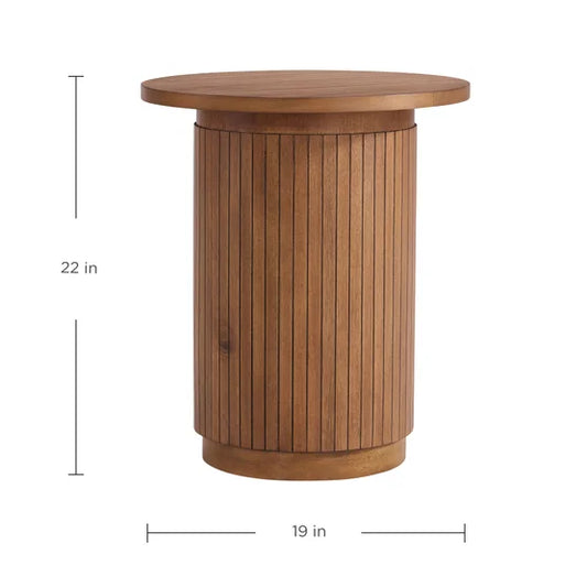 Point Cabrillo Round Side Tables, Set of 2