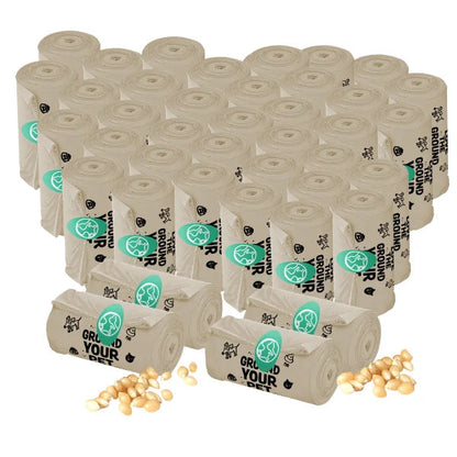 MyEco World Poop Bags 40 Roll Pack, 600 Bags