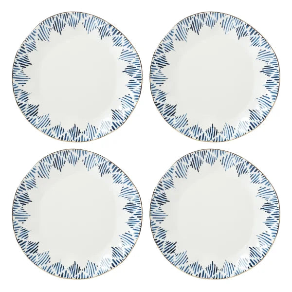 Lenox Blue Bay Porcelain 12-piece Dinnerware Set