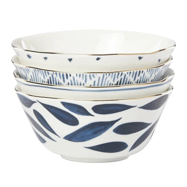 Lenox Blue Bay Porcelain 12-piece Dinnerware Set