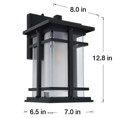 Craftsman Style Outdoor LED Wall Lantern