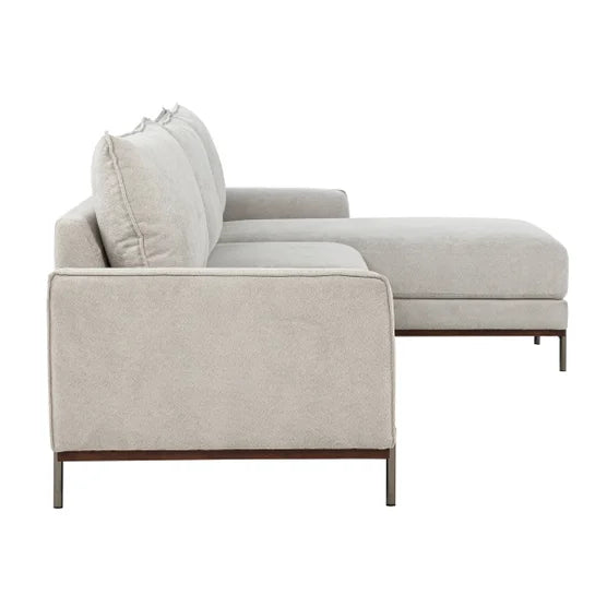 Myla 2-piece Fabric Sofa Chaise