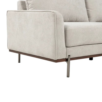 Myla 2-piece Fabric Sofa Chaise