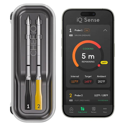 Chef iQ Smart Thermometer and Hub, 2-probe Set