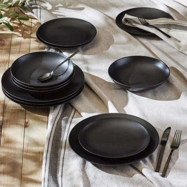 12-Piece Dinnerware Set - Porto by Stone + Lain Semplice