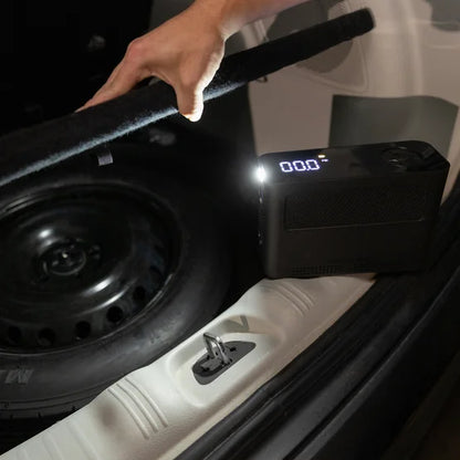 Rechargeable 120PSI Universal Inflator with Power Bank