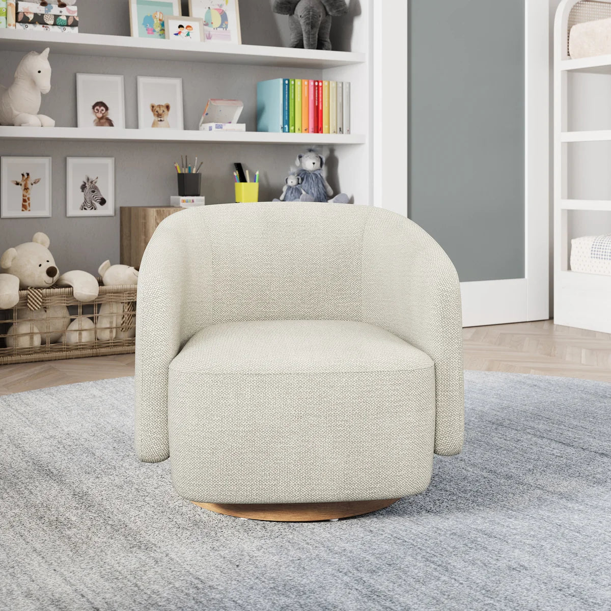 Mini Murphy Kids Swivel Accent Chair