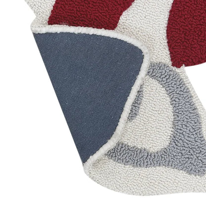 Hooked Accent Rug, 22” x 38”